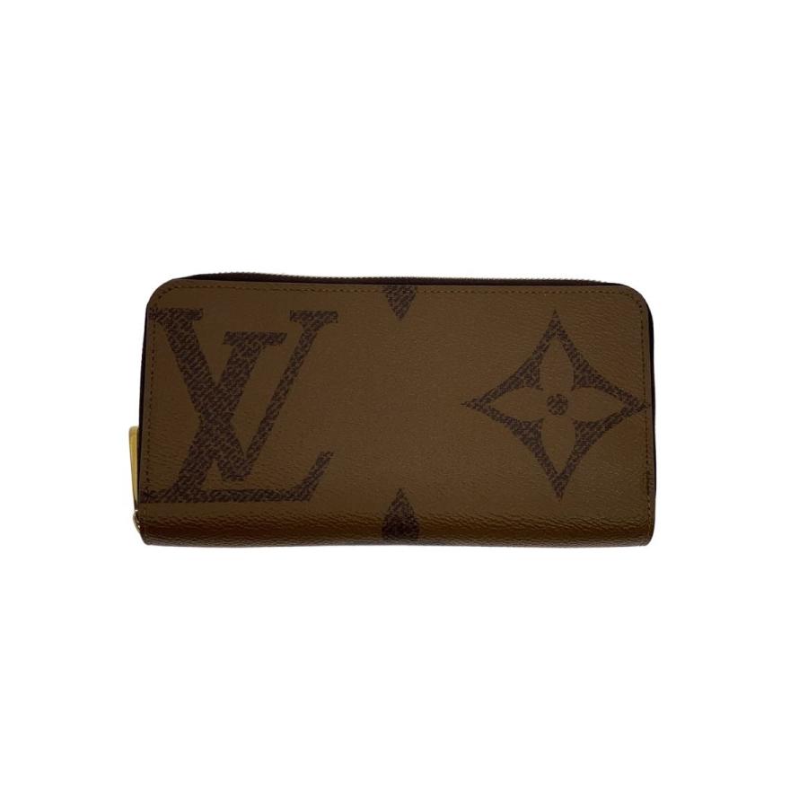 LOUIS VUITTON◇ジッピー・ウォレット_モノグラム・ジャイアント