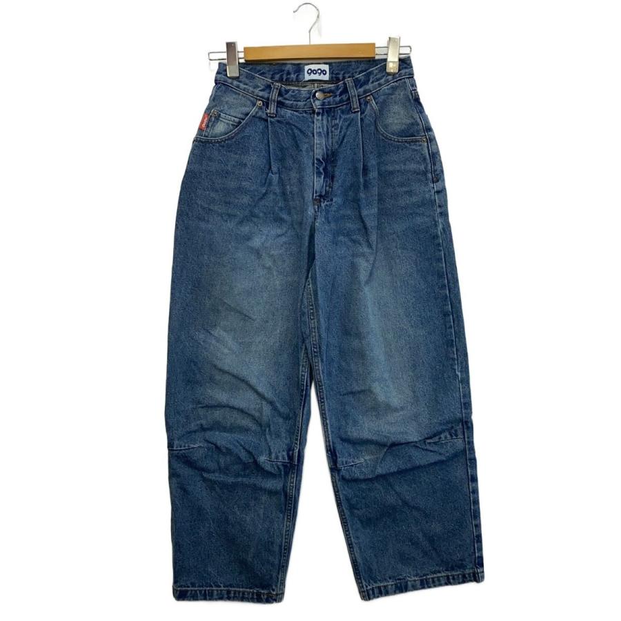 9090◇King Logo Buggy Denim Pants/ボトム/M/デニム/IDG/NN1619 