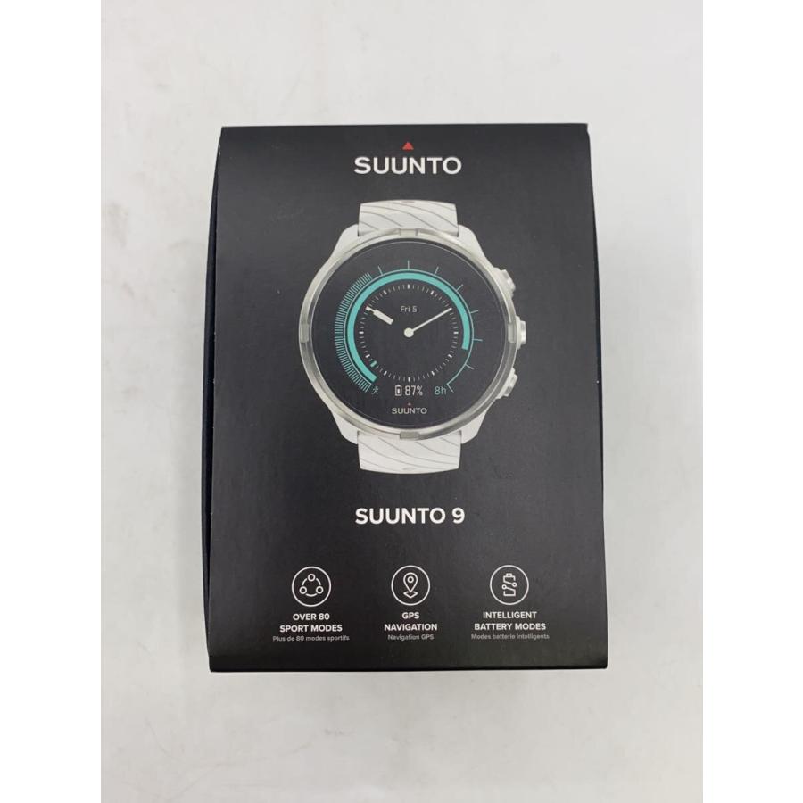 SUUNTO / スマートウォッチ/デジタル/ラバー/BLK/BLK/SS/OW183// SUUNTO◇スマートウォッチ/デジタル/ラバー/BLK/WHT/OW183/SUUNTO9