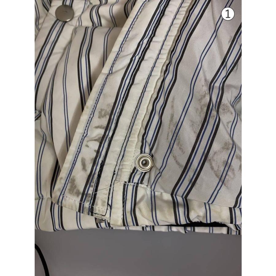 STUSSY ストライプダウンジャケット M STUSSY（ステューシー）の「Stripe Down Puffer Jacket（ダウン