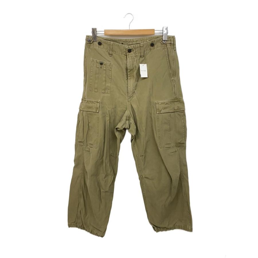 Nigel Cabourn◇ARMY CARGO PANT/カーゴパンツ/34/コットン/KHK/8002