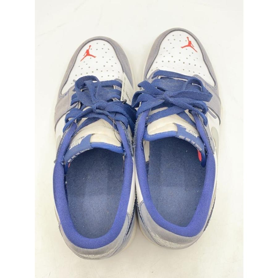NIKE◇SB AIR JORDAN 1 LOW QS/エアジョーダンロー/ブルー/CJ7891-400