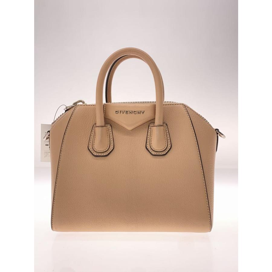 美品 GIVENCHY ジバンシー アンティゴナS レザー 2way バッグ GIVENCHY◇ANTIGONA/2WAYショルダーバッグ/レザー/BEG : セカンド