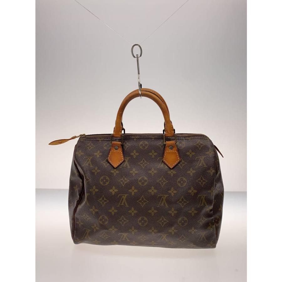 LOUIS VUITTON◇1)スピーディ35_モノグラム・キャンバス/PVC/BRW