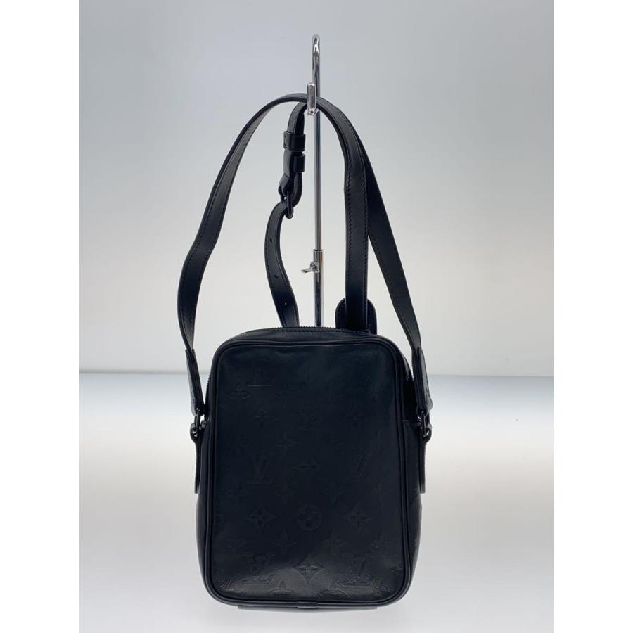LOUIS VUITTON◇ダヌーヴPM_モノグラム・シャドウ/牛革/BLK : セカンド