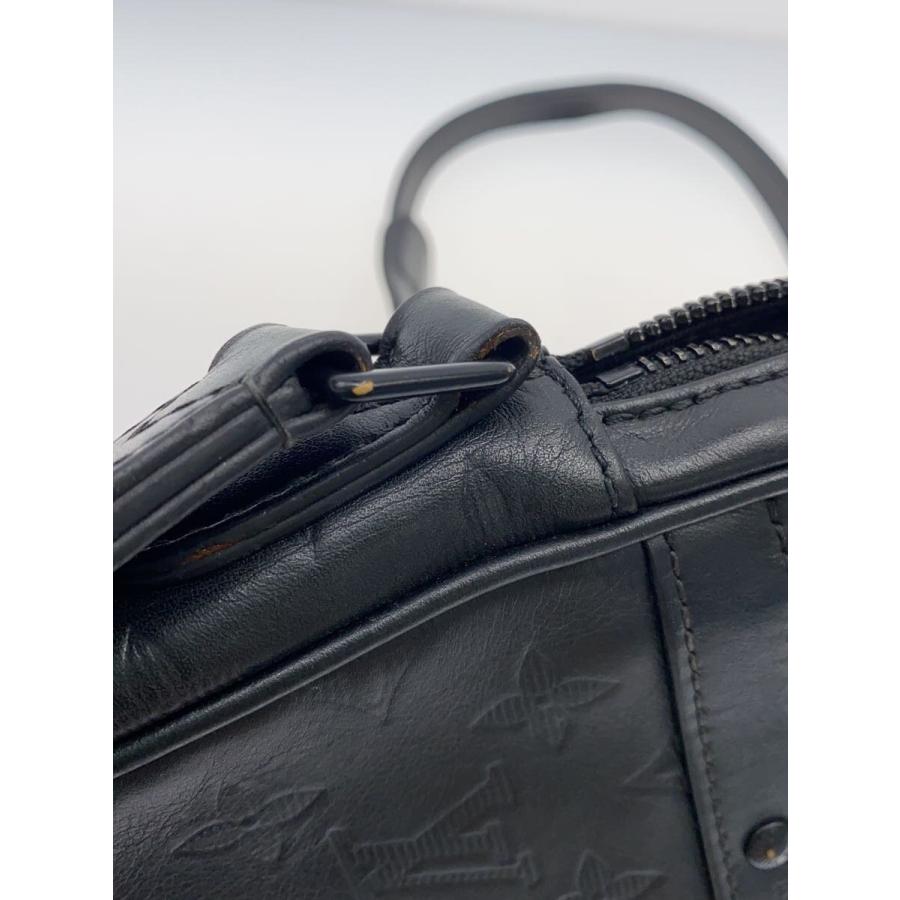 LOUIS VUITTON◇ダヌーヴPM_モノグラム・シャドウ/牛革/BLK : セカンド