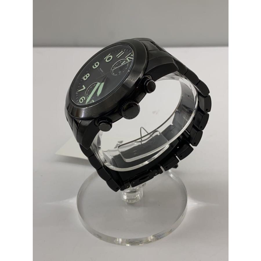MARC BY JACOBS◇クォーツ腕時計/アナログ/BLK/BLK/MBM5032 : セカンド 