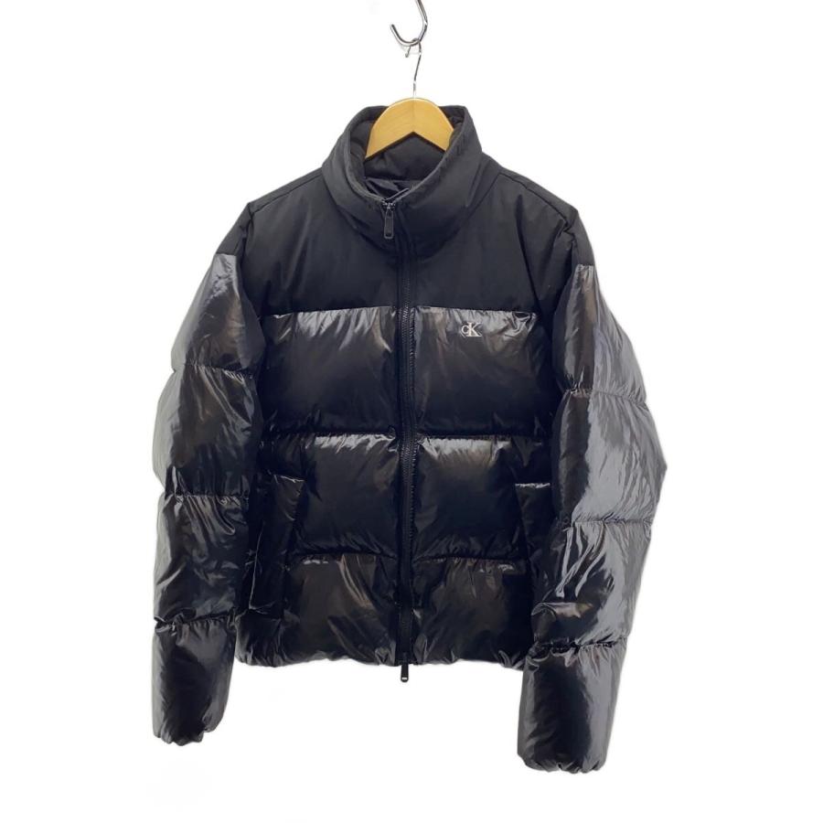 Calvin Klein Jeans◇ダウンジャケット/M/ナイロン/BLK/無地/4RE526G