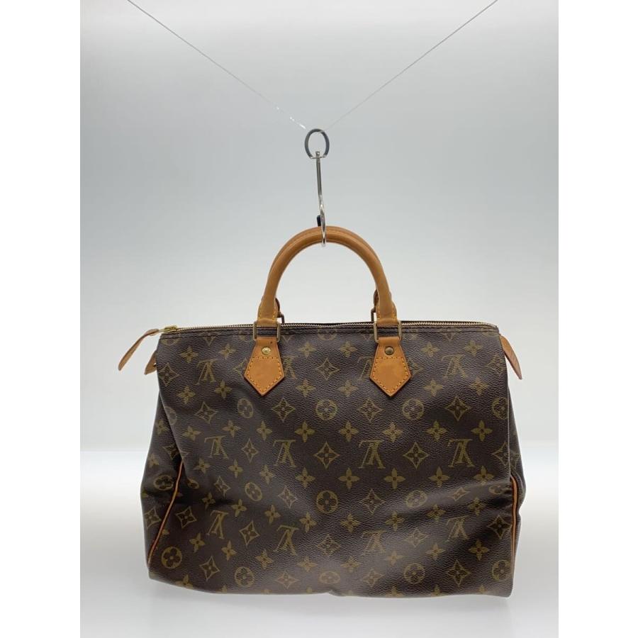 LOUIS VUITTON◆1)スピーディ35_モノグラム・キャンバス/PVC/BRW_2
