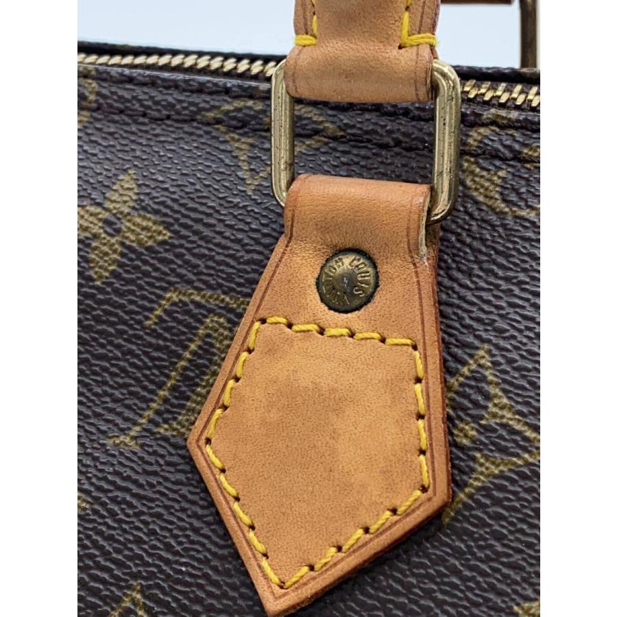 LOUIS VUITTON◆1)スピーディ35_モノグラム・キャンバス/PVC/BRW_6