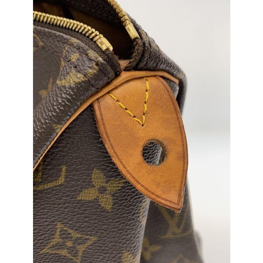 LOUIS VUITTON◆1)スピーディ35_モノグラム・キャンバス/PVC/BRW_8