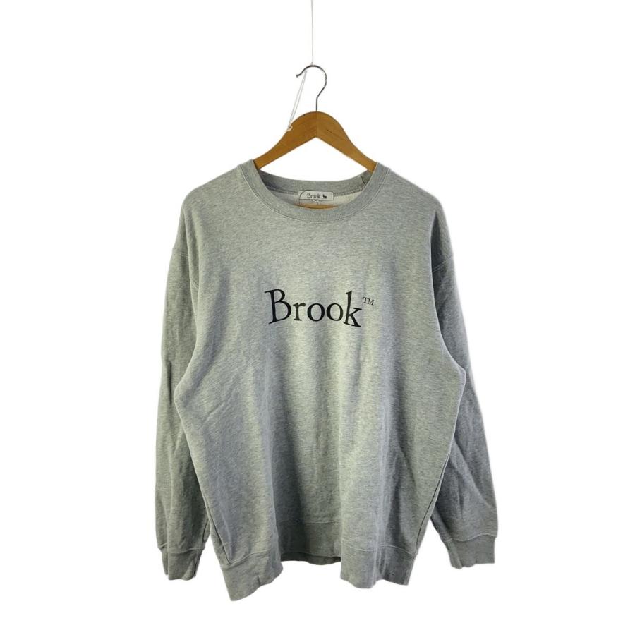 BROOK◇スウェット/XL/コットン/GRY/32457HH : セカンドストリート
