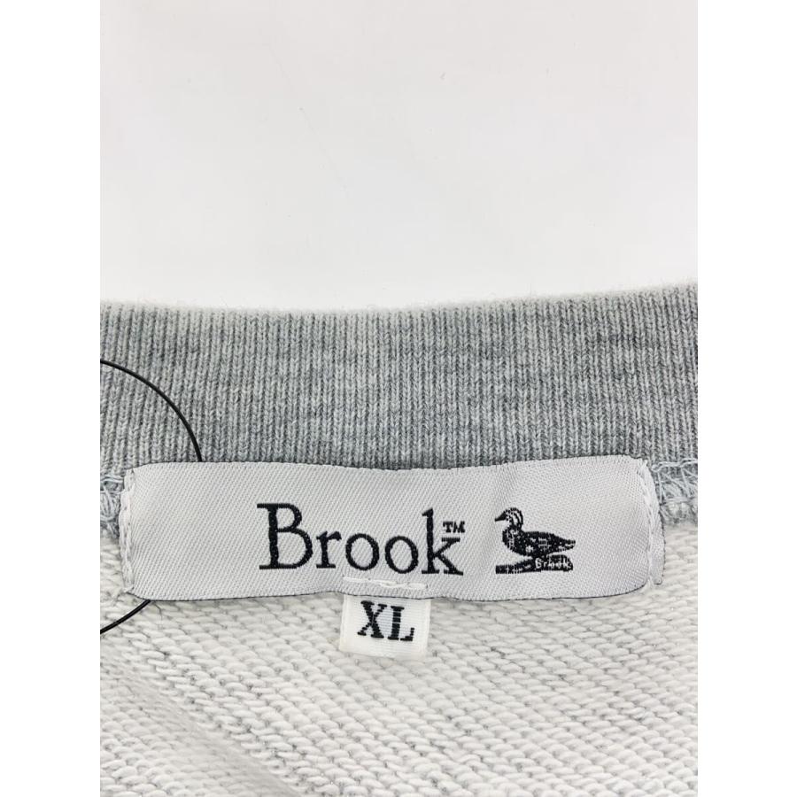 BROOK◇スウェット/XL/コットン/GRY/32457HH : セカンドストリート