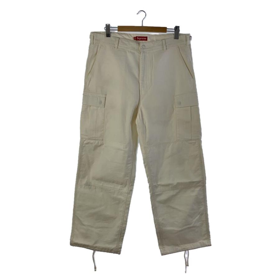 Supreme◇24SS/Cargo Pants/カーゴパンツ/34/コットン/WHT