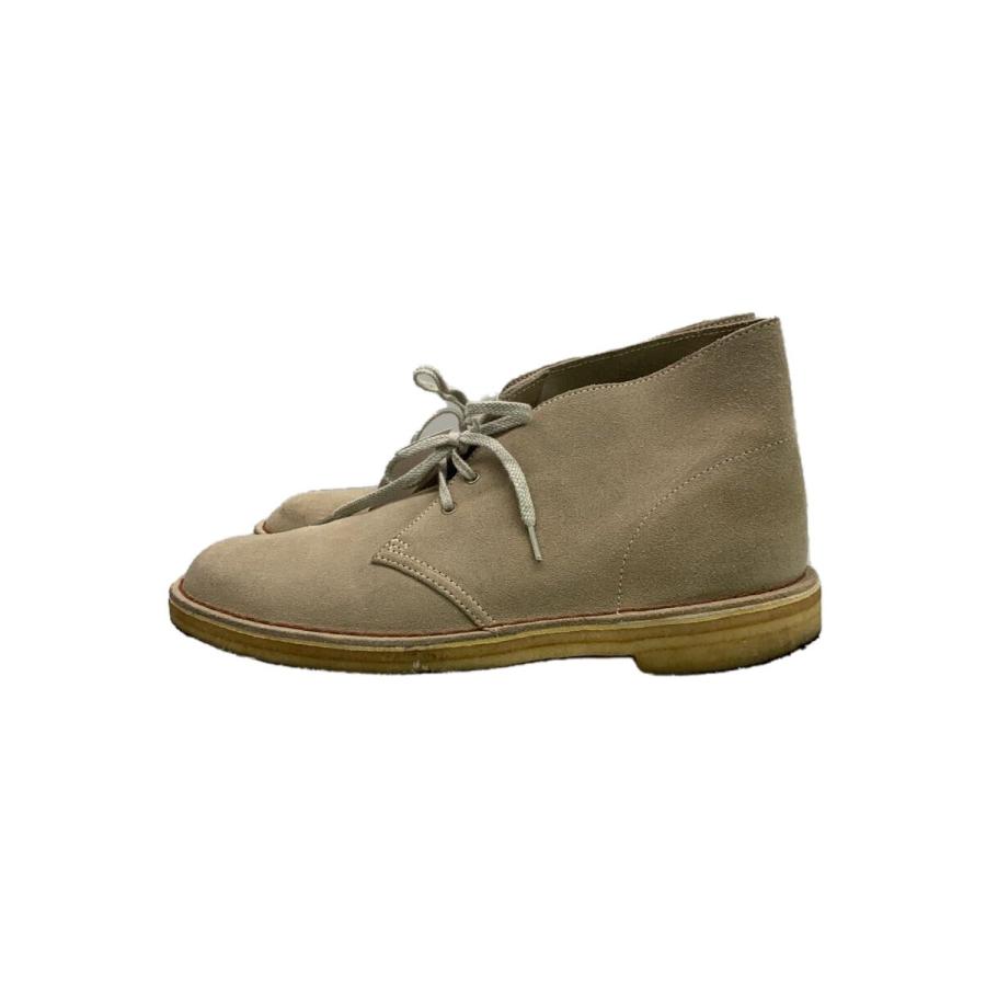 Clarks◇サイドゴアブーツ/US9/GRY/スウェード/ 【公式通販】