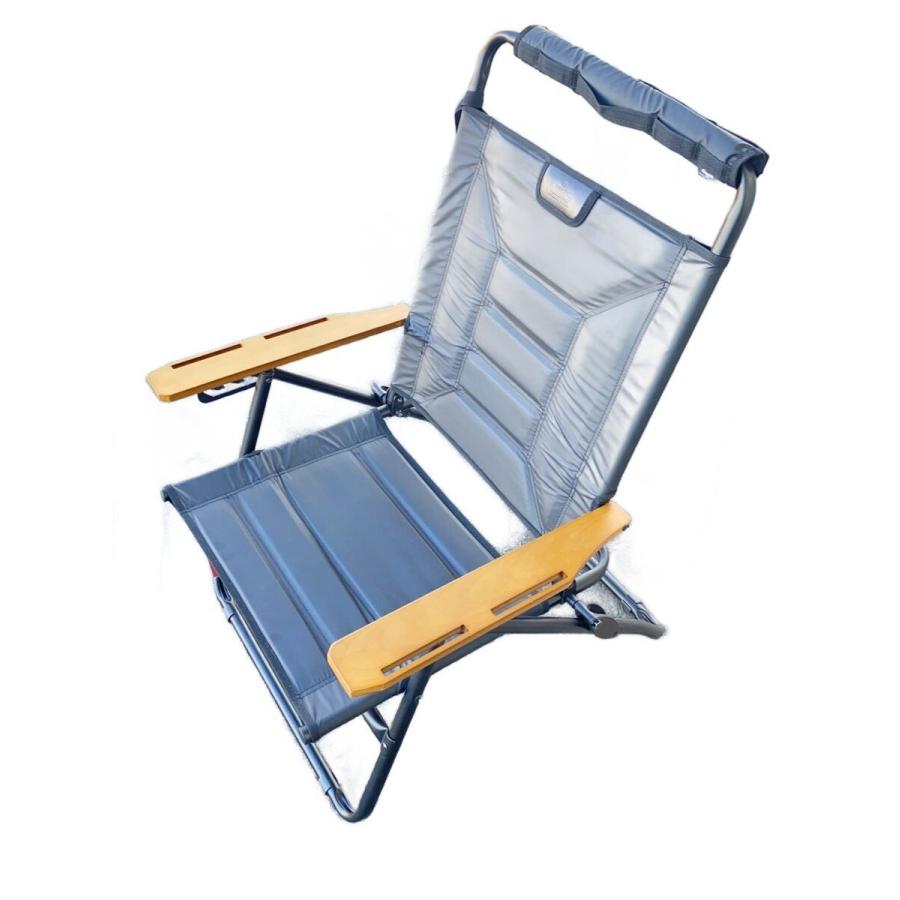 AS2OV◇HIGH BACK RECLINING LOW ROVER CHAIR/1人用/BLK// : セカンド