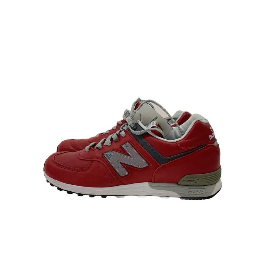 NEW BALANCE◇ニューバランス/M576/US7.5/RED/レザー// : セカンド 