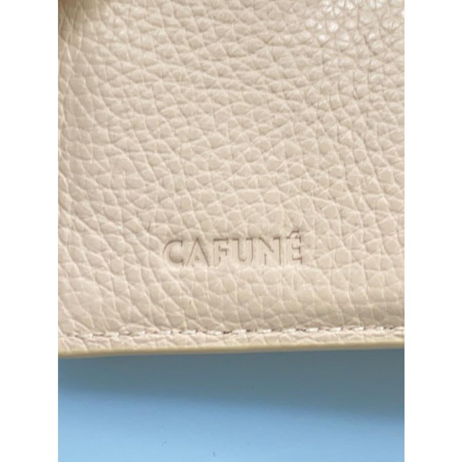 CAFUNE◇2つ折り財布/レザー/PNK/無地/レディース/Stance Flap Wallet