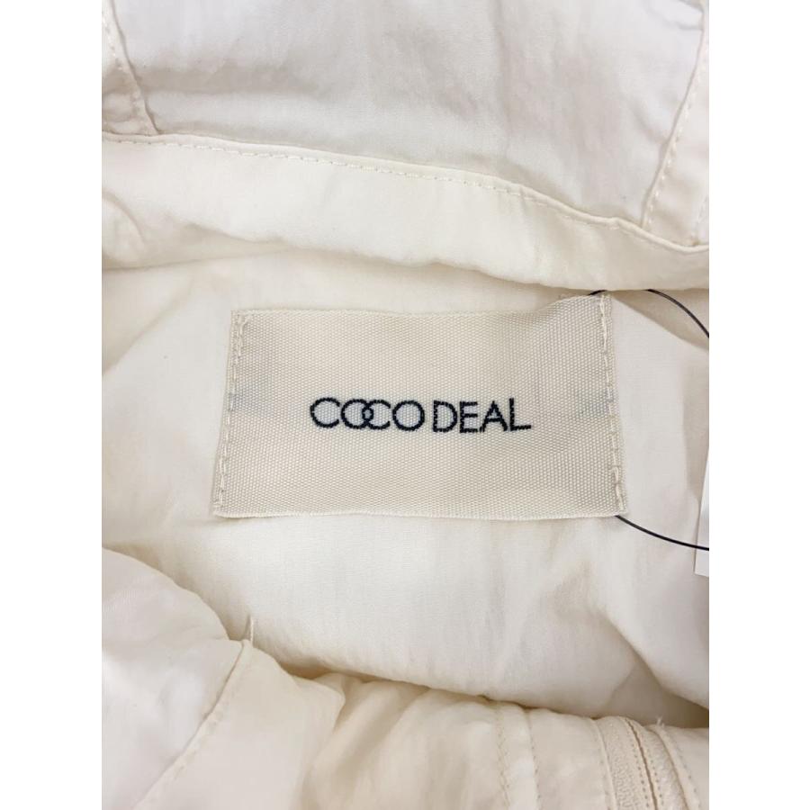 COCO DEAL◇ジャケット/1/レーヨン/WHT/75214241// : セカンド