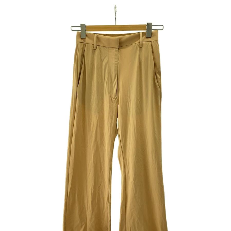 【新品】mm6 ストレートパンツ MM6◇21SS/ストレートパンツ/36/レーヨン/BEG/無地/S62KB0065
