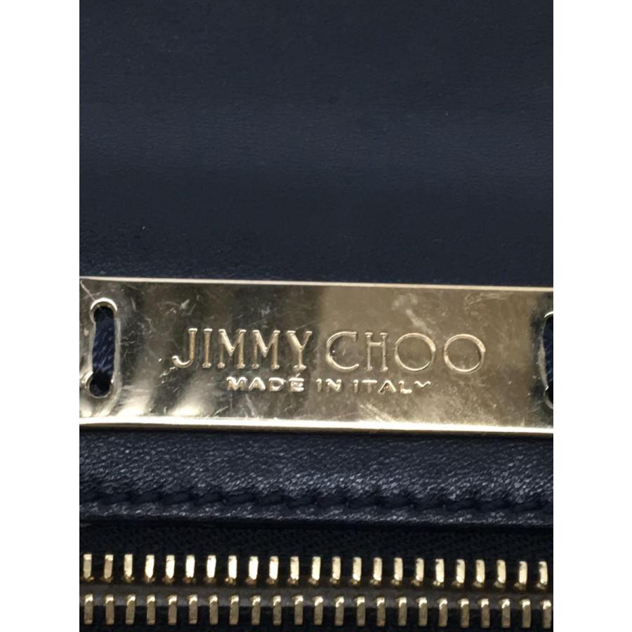 JIMMY CHOO◆クラッチバッグ/--/NVY/アニマル/014M95｜ssol-shopping｜05