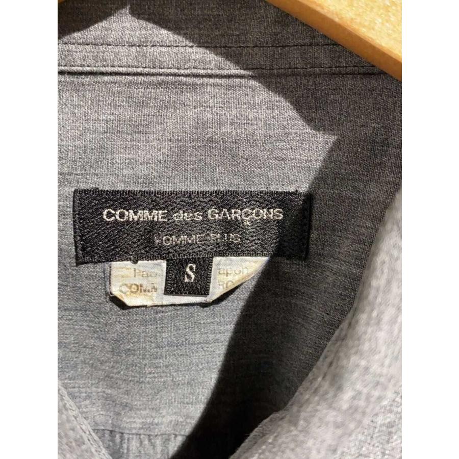 COMME des GARCONS HOMME PLUS◇ad2014/長袖シャツ/S/コットン/グレー