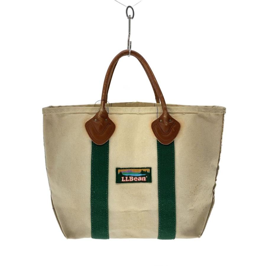 L.L.Bean◇90s/BOATandTOTE/レザーハンドル/トートバッグ/キャンバス