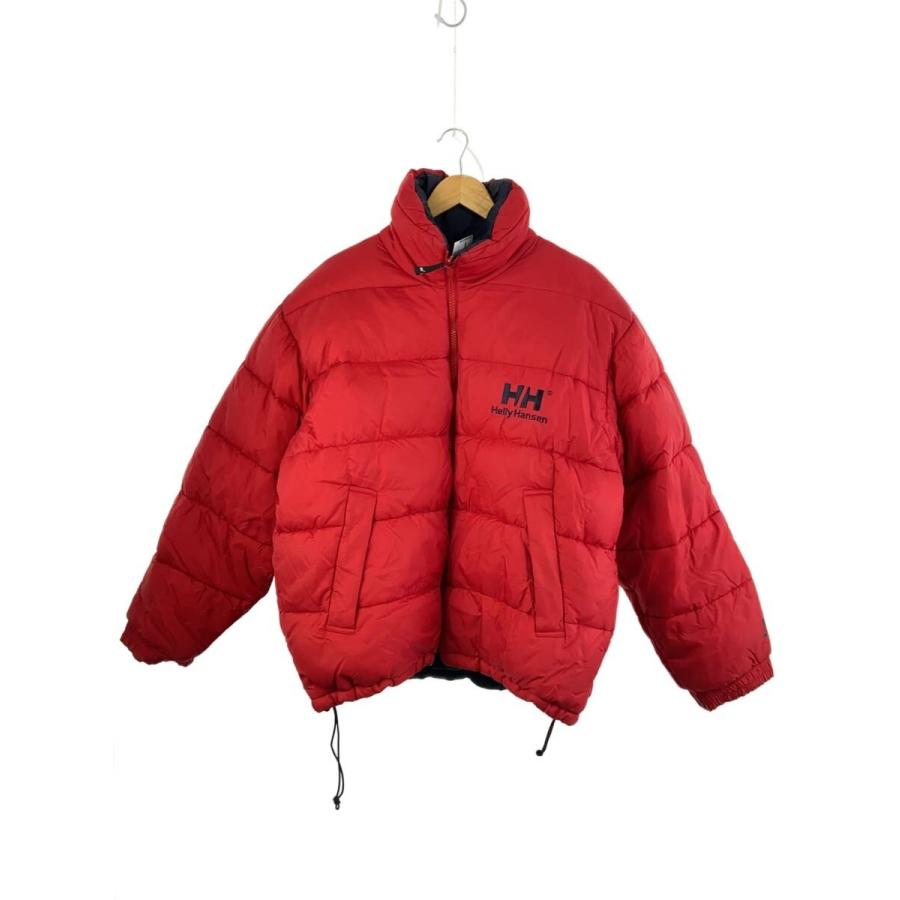 HELLY HANSEN◇ダウンジャケット/L/ナイロン/RED : セカンドストリート