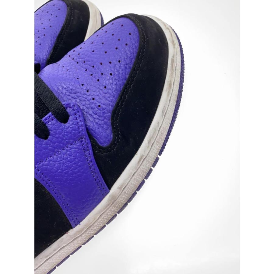 NIKE◆AIR JORDAN 1 MID/エアジョーダンミッド/ブラック/554724-051/28.5cm/PUP｜ssol-shopping｜07