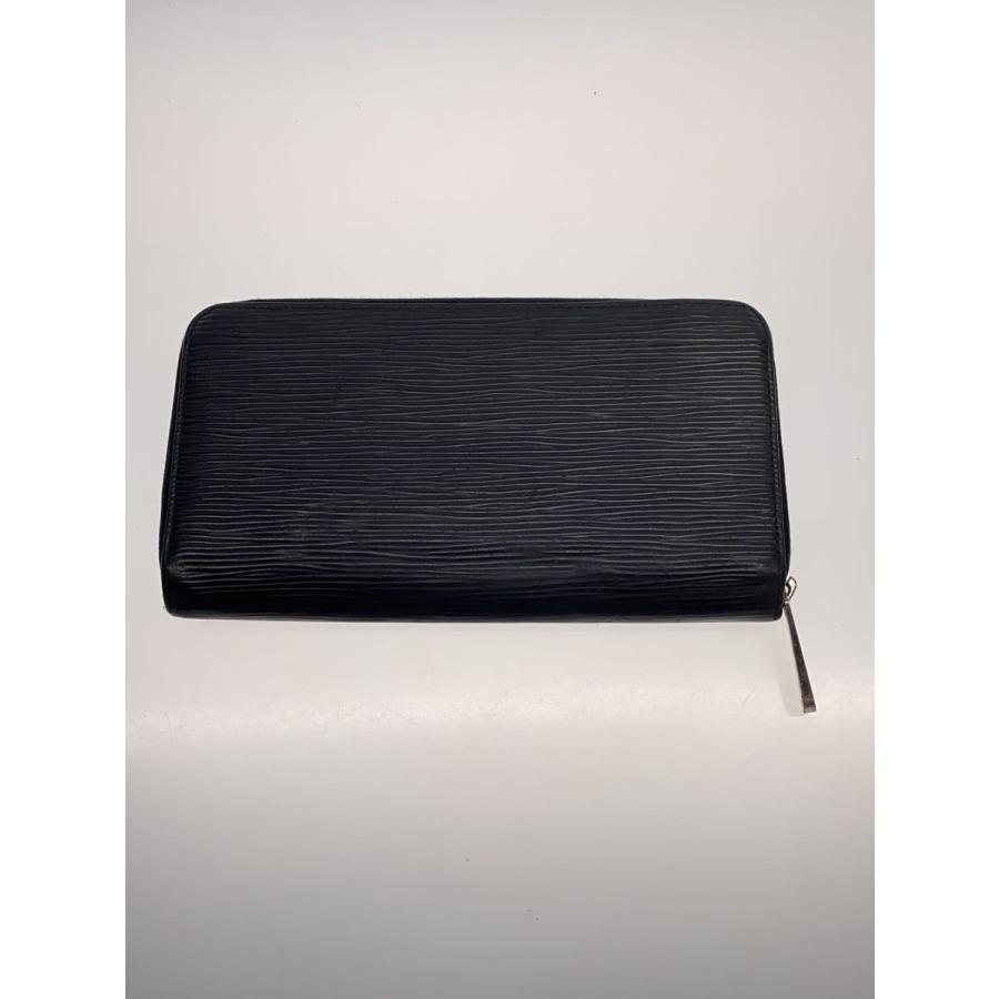 LOUIS VUITTON◇ジッピー・ウォレット_エピ_BLK/レザー/BLK/メンズ