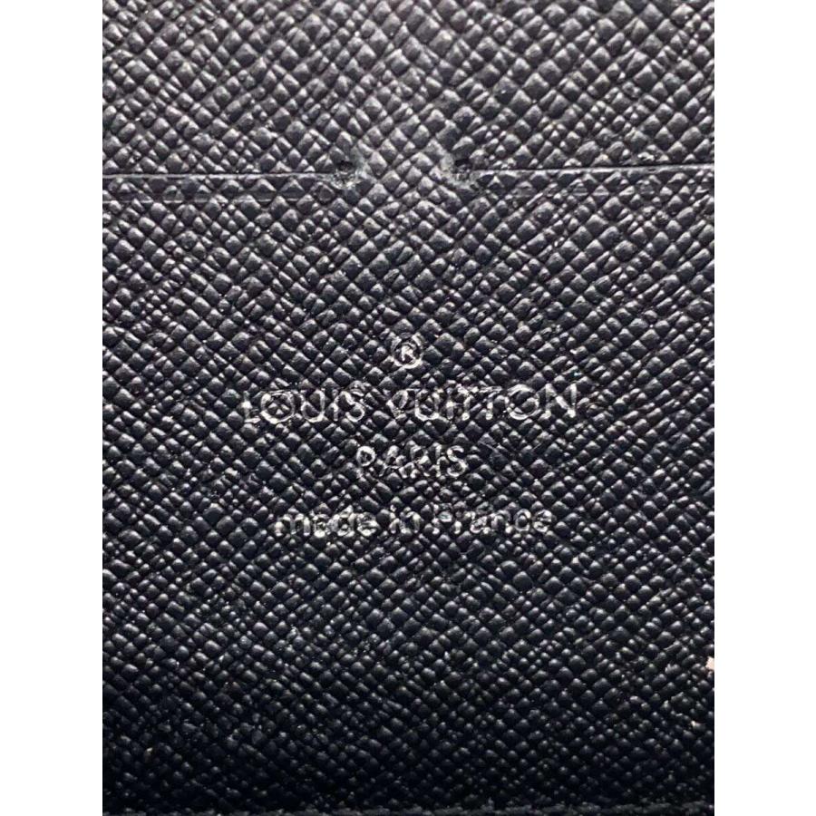 LOUIS VUITTON◇ジッピー・ウォレット_エピ_BLK/レザー/BLK/メンズ