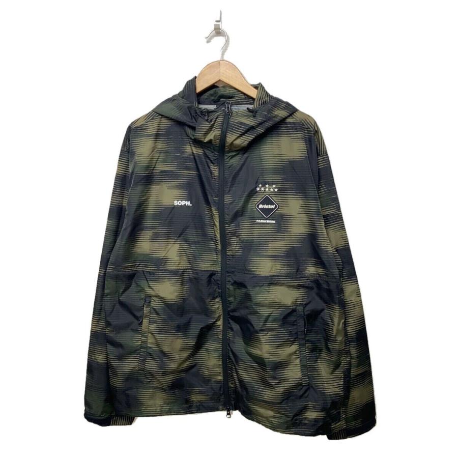 F.C.R.B.(F.C.Real Bristol)◇SPEED CAMO HOODED BLOUSON/XL/ナイロン 