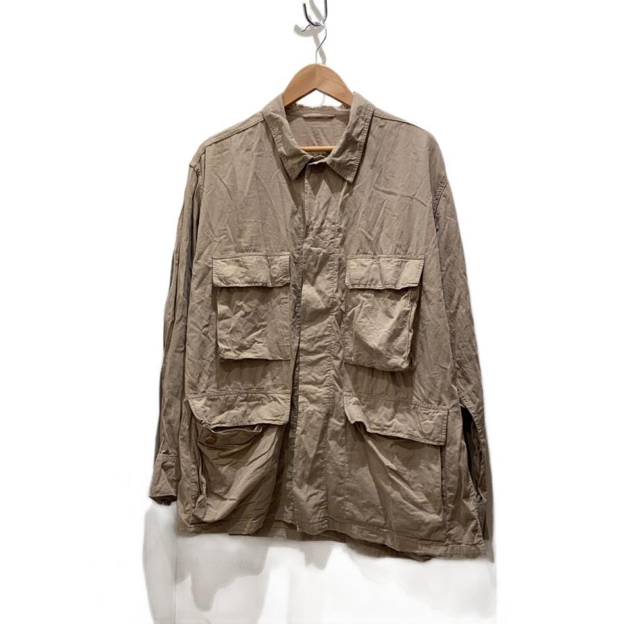 COMOLI◇24SS/KHAKI B.D.Uジャケット/3/コットン/キャメル/Z01-01028
