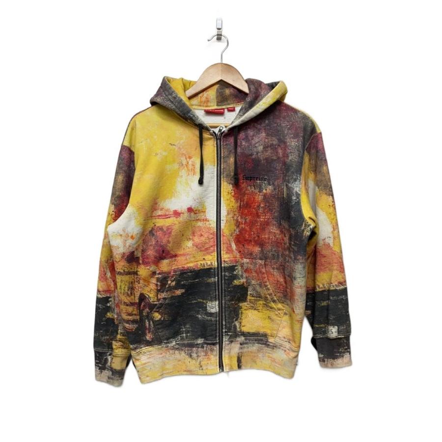 Supreme◇22AW/FIRE ZIP UP HOODED SWEATSHIRT/S/コットン/マルチ