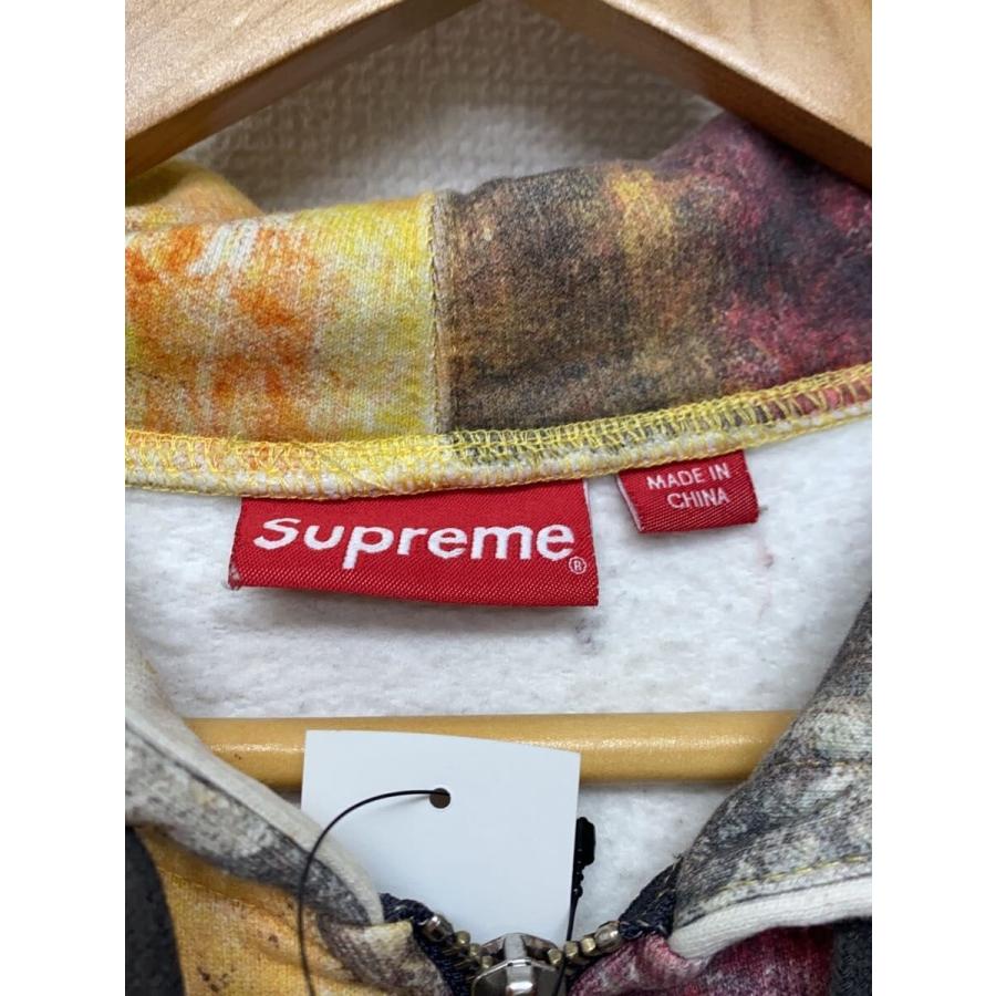 Supreme◇22AW/FIRE ZIP UP HOODED SWEATSHIRT/S/コットン/マルチ
