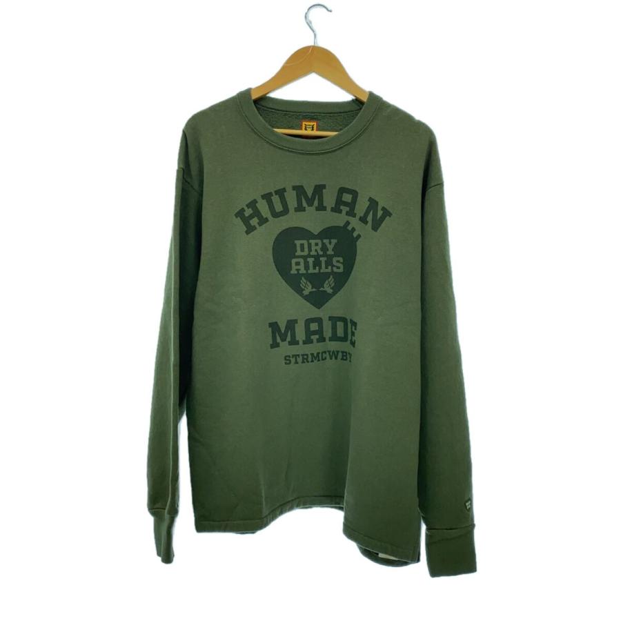 HUMAN MADE◇スウェット/XXL/コットン/KHK : 2338452961845 HUMAN MADE◇スウェット/XXL/コットン/KHK : 2338452961845