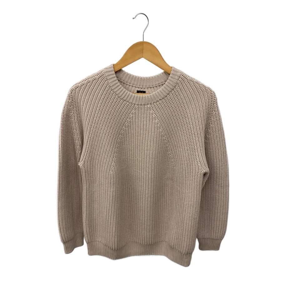 BATONER ニットセーター サイズ1 BATONER◇ニット・セーター(厚手)/1/ウール/CRM/BN-19FM-021