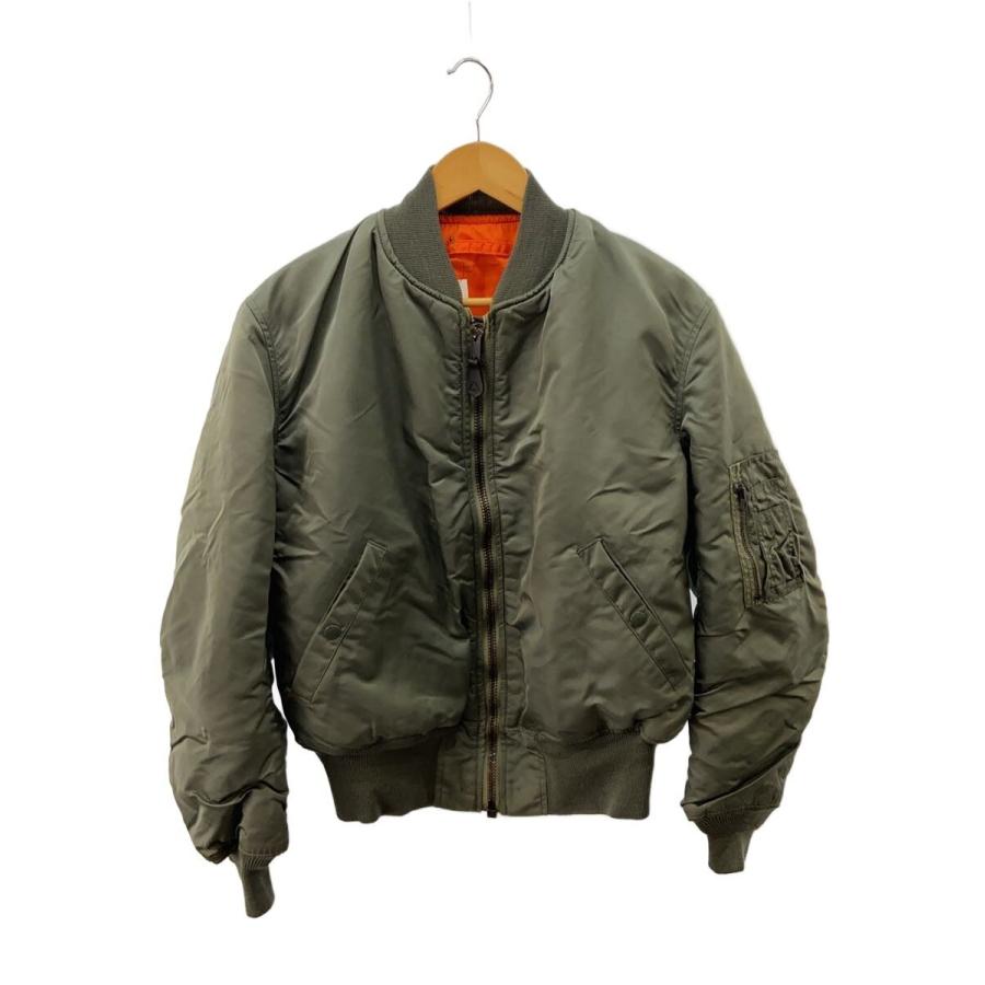 ALPHA INDUSTRIES MA-1 USA製 1969年復刻 M ALPHA INDUSTRIES◇1969年復刻/USA/MA-1/フライトジャケット/L
