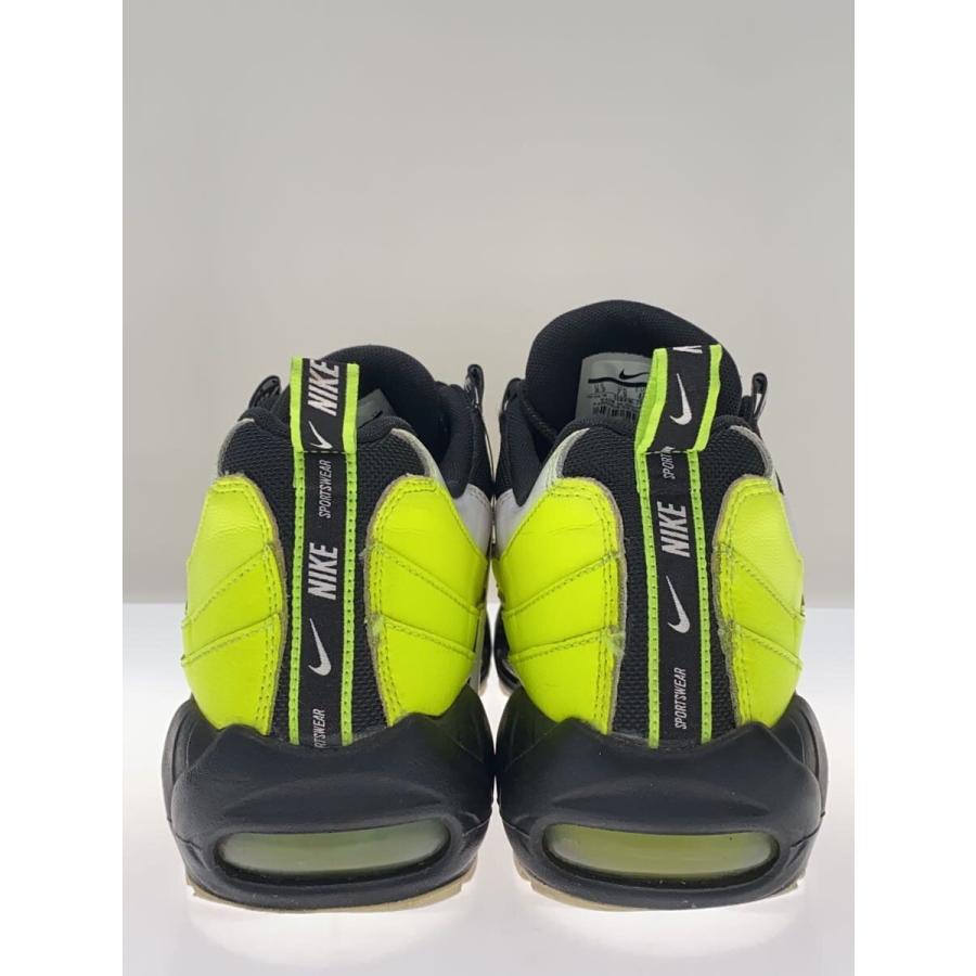 美品！NIKE エアマックス95 PRM 蛍光イエロー　538416-701 NIKE◇AIR MAX 95 PRM/エアマックスプレミアム/イエロー/538416-701