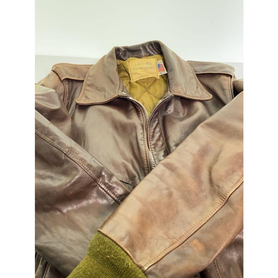 Schott　size40　a-2　フライトジャケット　ブラウン　美品 Schott N.Y.C（ショット） ジャケット SCHOTT A-2 ゴート スウェード