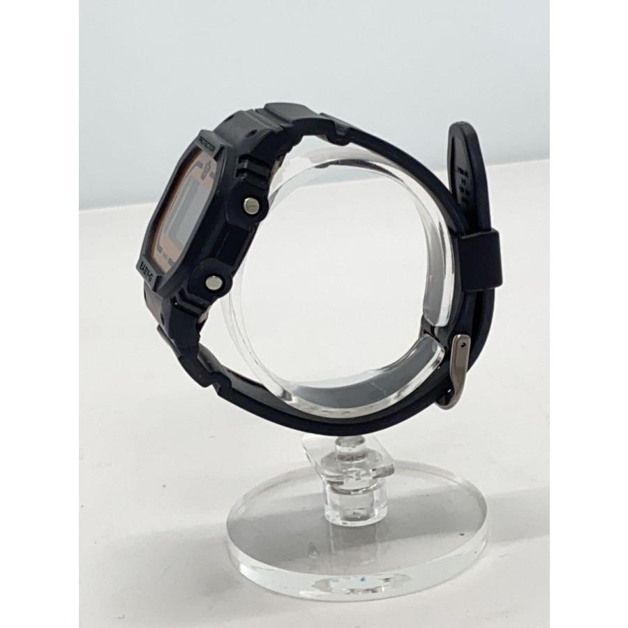 CASIO◇Baby-G/×MARY QUANT/クォーツ腕時計/デジタル/ラバー/PNK/BLK