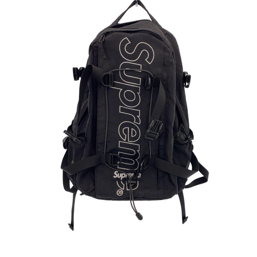 Supreme◇18FW/Backpack/リュック/ナイロン/BLK/無地// : セカンド