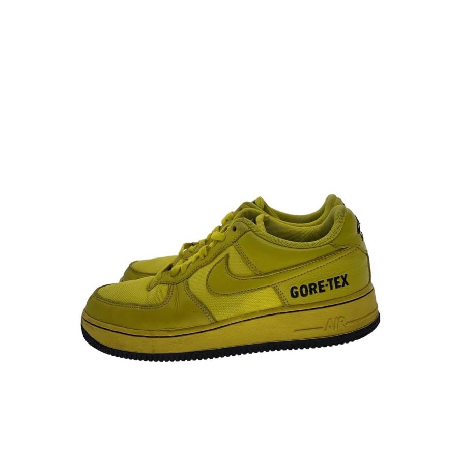 NIKE◇AIR FORCE 1 GTX/エアフォース ゴアテックス/イエロー/CK2630