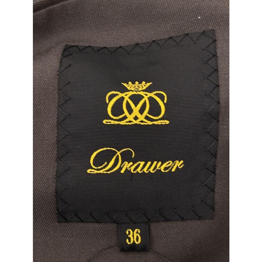 DRAWER◇ジレベスト/36/ウール/KHK/6522-299-0728 : セカンド 