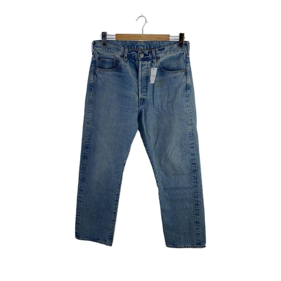 A.PRESSE◇ストレートパンツ/34/デニム/BLU/24SAP-04-10H/Washed Denim  
