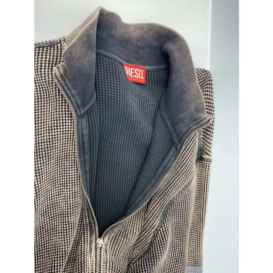 DIESEL◇ディーゼル/トップス/XL/コットン/グレー/無地/A12166 DIESEL◇ディーゼル/トップス/XL/コットン/グレー/無地/A12166