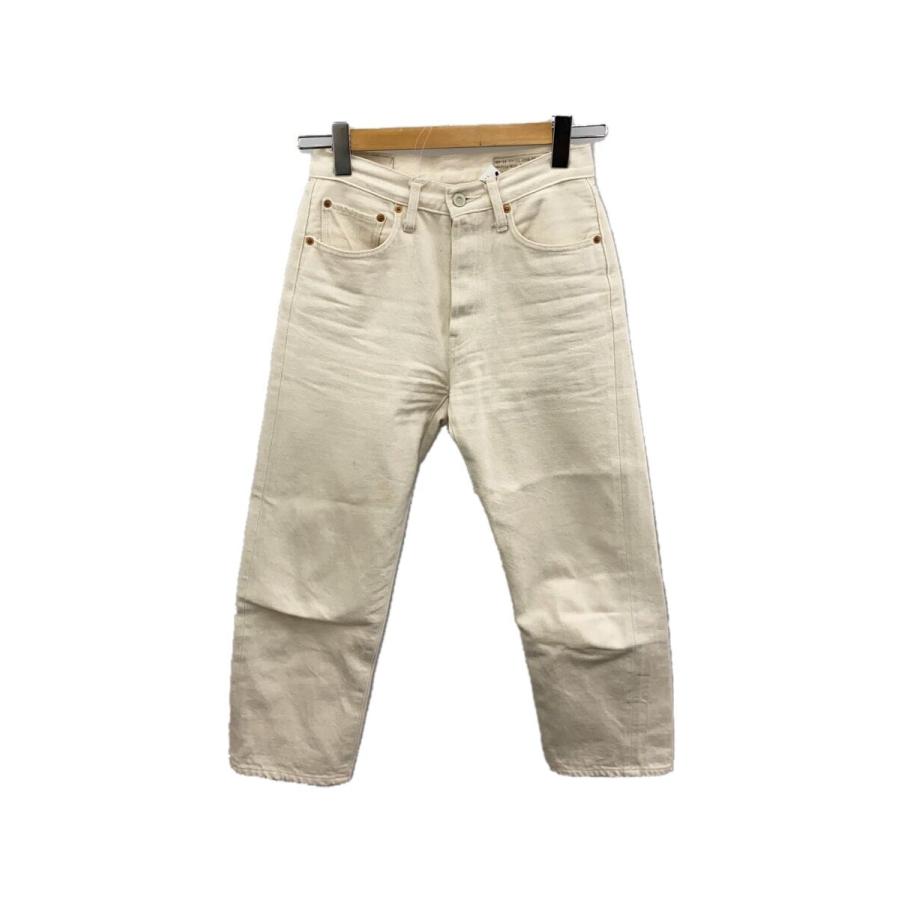 BONCOURA◇ボンクラ/ボトム/26/コットン/クリーム/無地 : セカンド