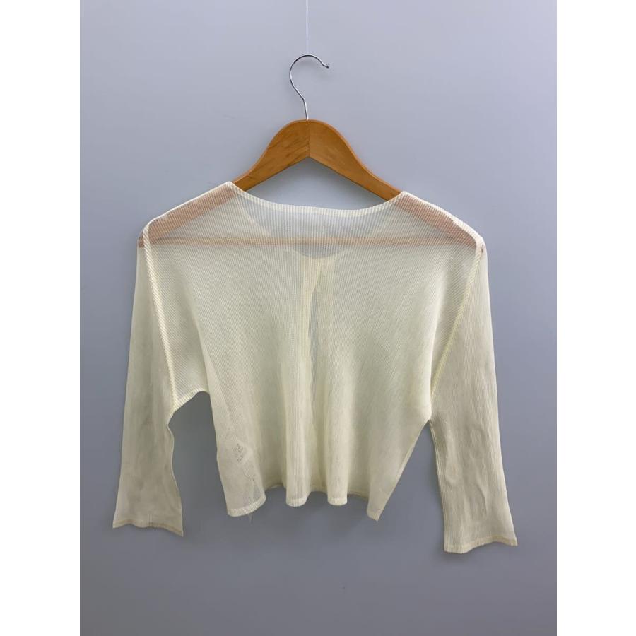 PLEATSPLEASE ISSEYMIYAKE ブラウス アイボリー PLEATS PLEASE ISSEY MIYAKE◇プリーツプリーズイッセイミヤケ/長袖