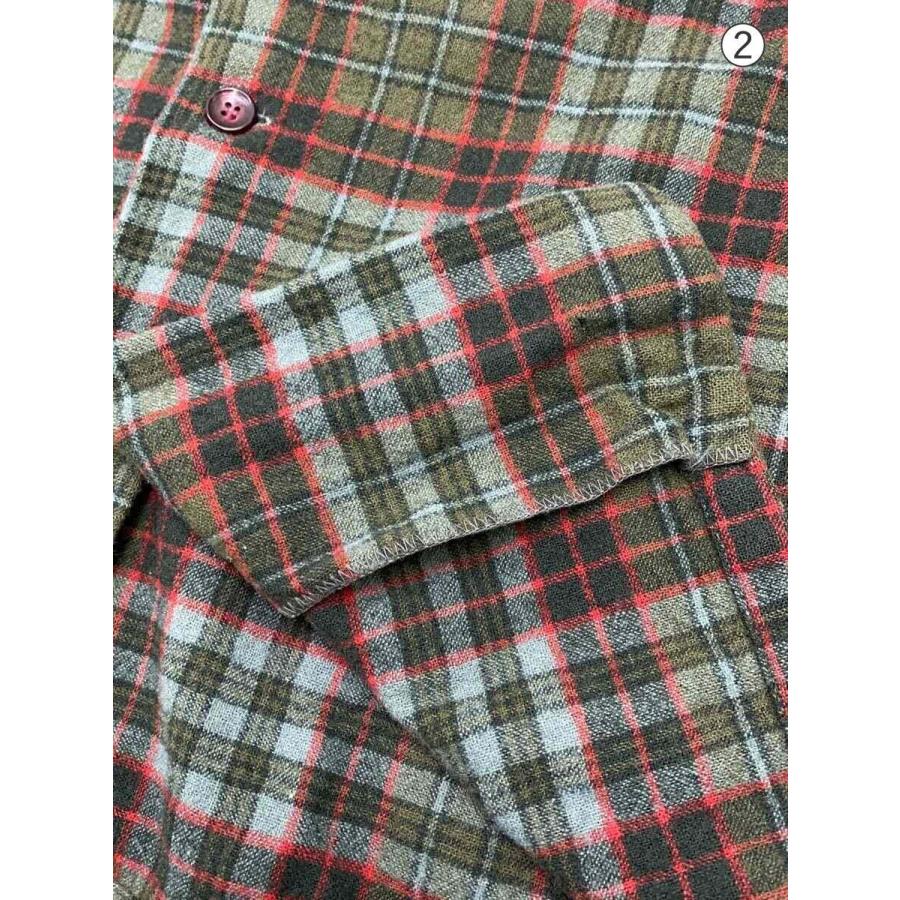 50s　ペンドルトンウールシャツ　ターコイズ チェック　スペシャル 50s vintage pendleton ペンドルトン ウールシャツ L
