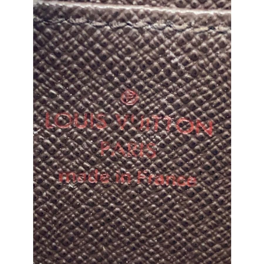 LOUIS VUITTON◇ルイヴィトン/ジッピー・コインパース_ダミエ・エベヌ_
